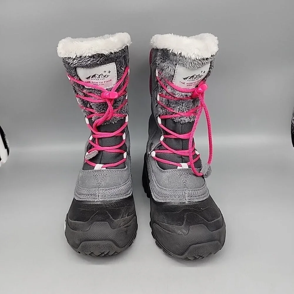 THE NORTH FACE Youth Shellista Lace IV, Zinc Grey/Cabaret Pink, Girls 2
